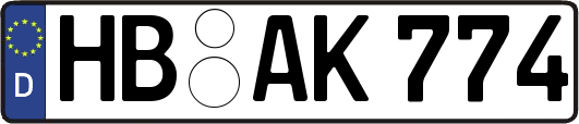 HB-AK774