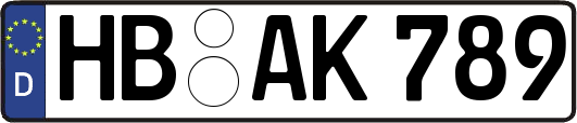 HB-AK789