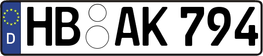 HB-AK794