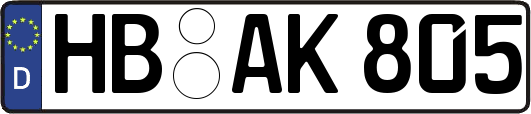 HB-AK805