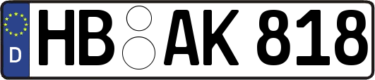 HB-AK818