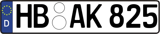 HB-AK825