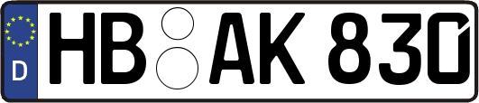 HB-AK830