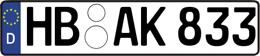 HB-AK833