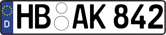 HB-AK842