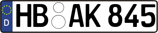 HB-AK845