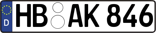 HB-AK846