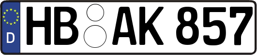 HB-AK857
