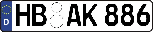 HB-AK886
