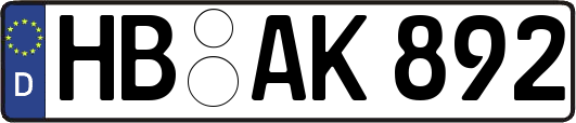 HB-AK892
