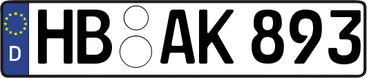 HB-AK893