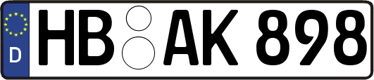 HB-AK898