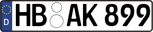 HB-AK899