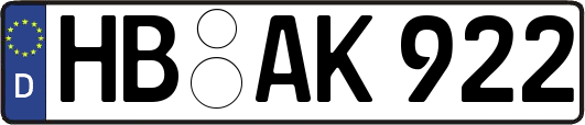 HB-AK922