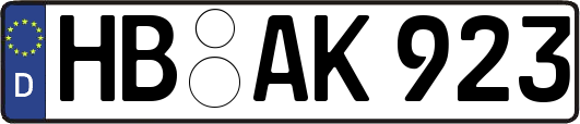 HB-AK923