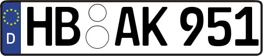 HB-AK951