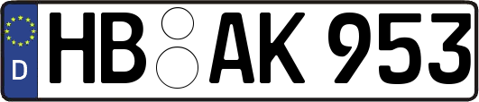 HB-AK953