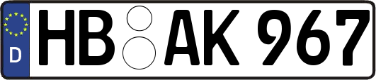 HB-AK967
