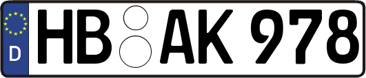 HB-AK978