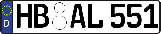 HB-AL551