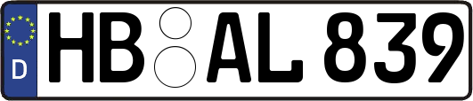 HB-AL839