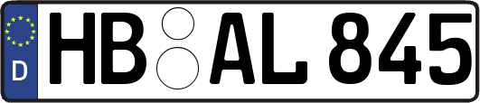 HB-AL845