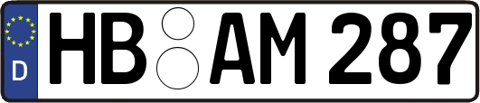 HB-AM287