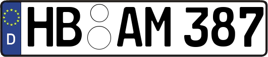 HB-AM387