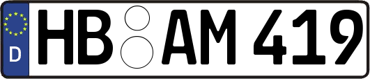 HB-AM419