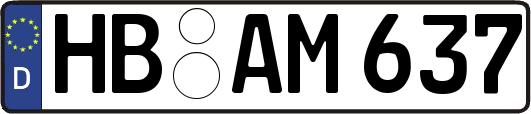 HB-AM637