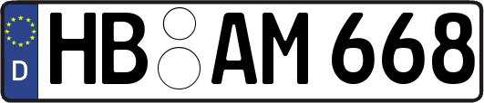 HB-AM668