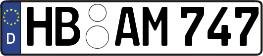 HB-AM747