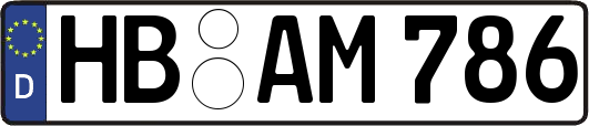 HB-AM786