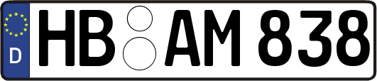 HB-AM838