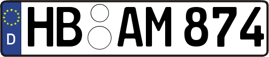 HB-AM874