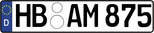 HB-AM875