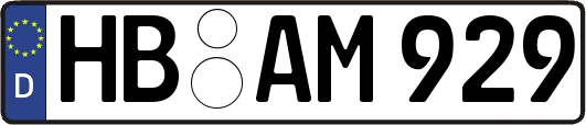 HB-AM929