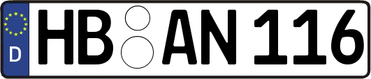 HB-AN116