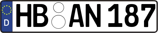 HB-AN187
