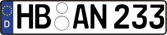 HB-AN233