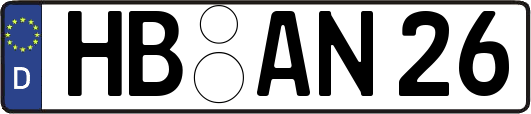 HB-AN26