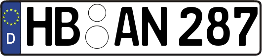 HB-AN287