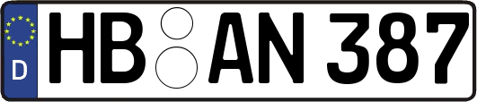 HB-AN387