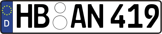 HB-AN419