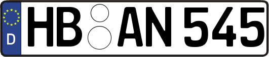 HB-AN545