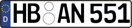 HB-AN551