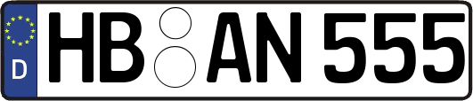 HB-AN555