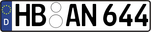 HB-AN644