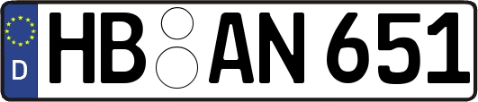 HB-AN651