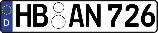 HB-AN726